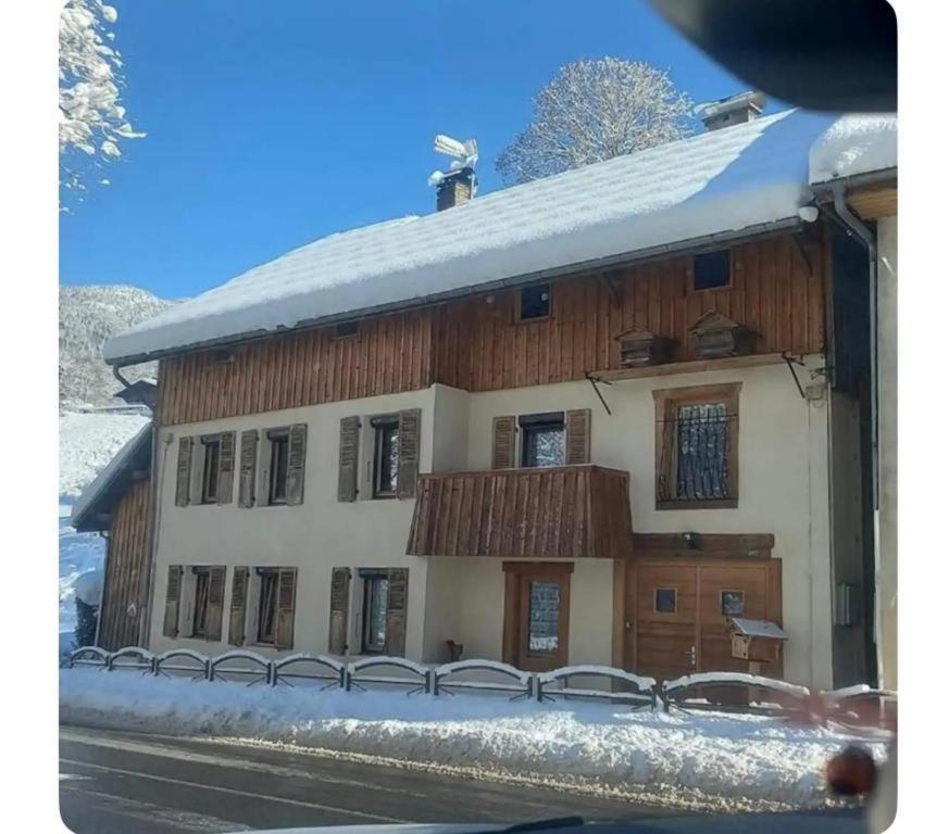 Ferienwohnung L Ours Entremont Exterior foto